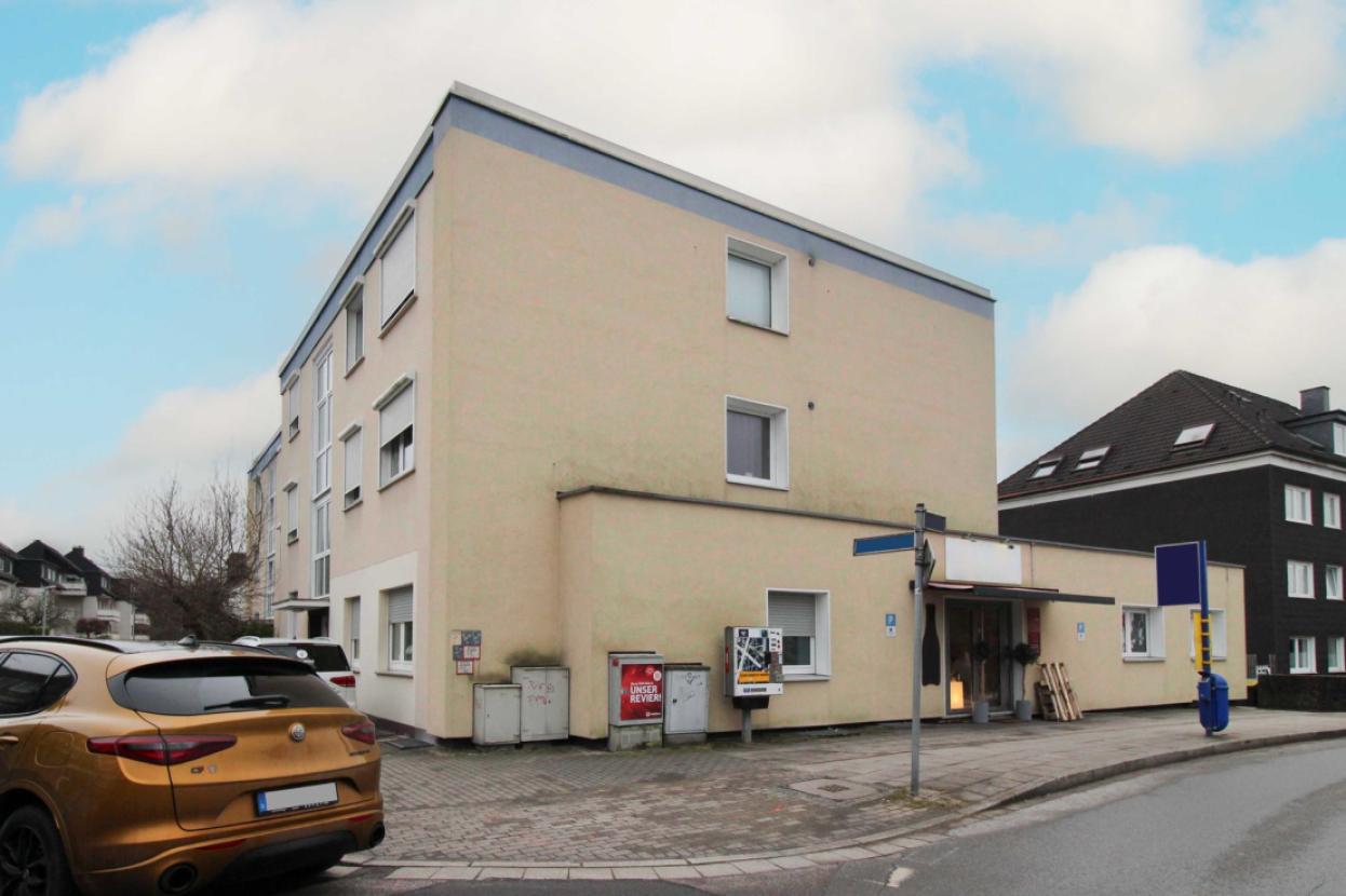 Seitenansicht Haus