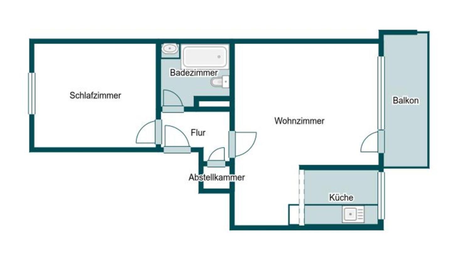 Grundriss Skizze