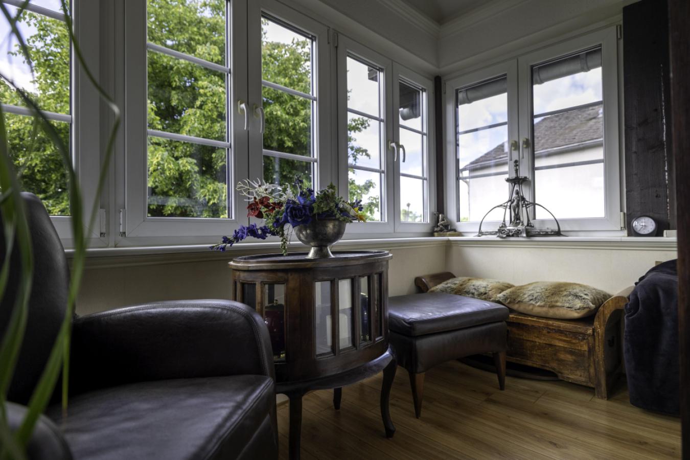 Lichtverwöhnter Erker