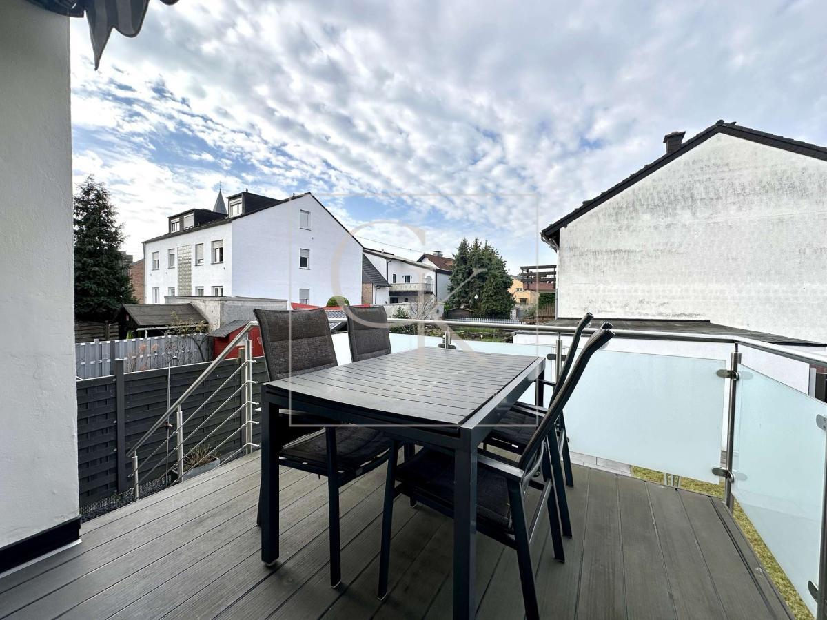 Terrasse zum Wohnzimmer