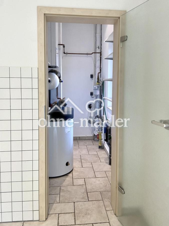 Blick von der Küche zum HWR