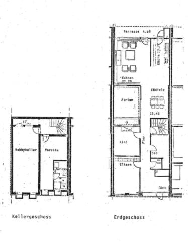 Grundriss EG/UG
