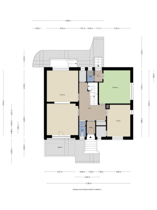 Grundriss Erdgeschoss