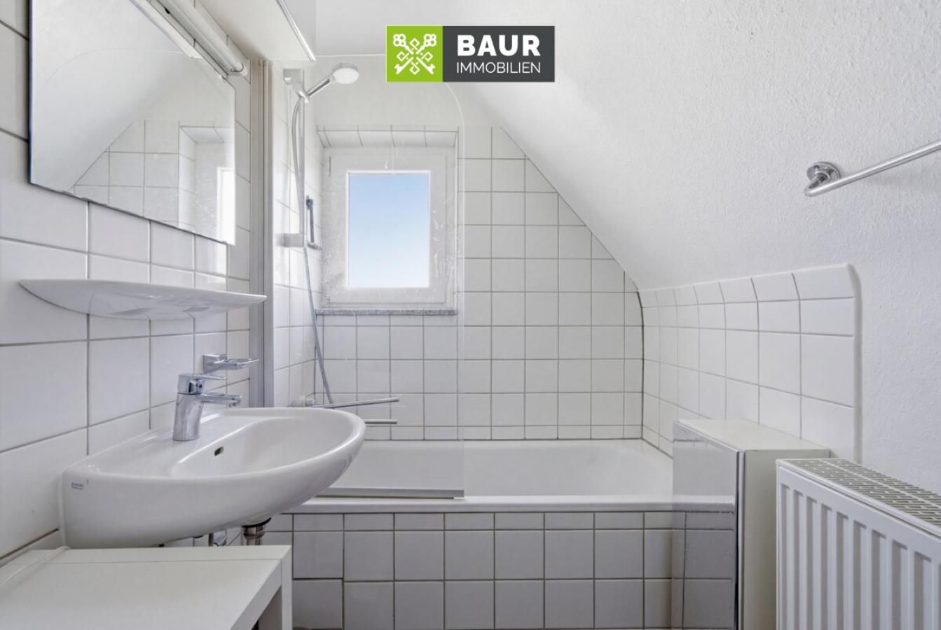 Badezimmer im DG