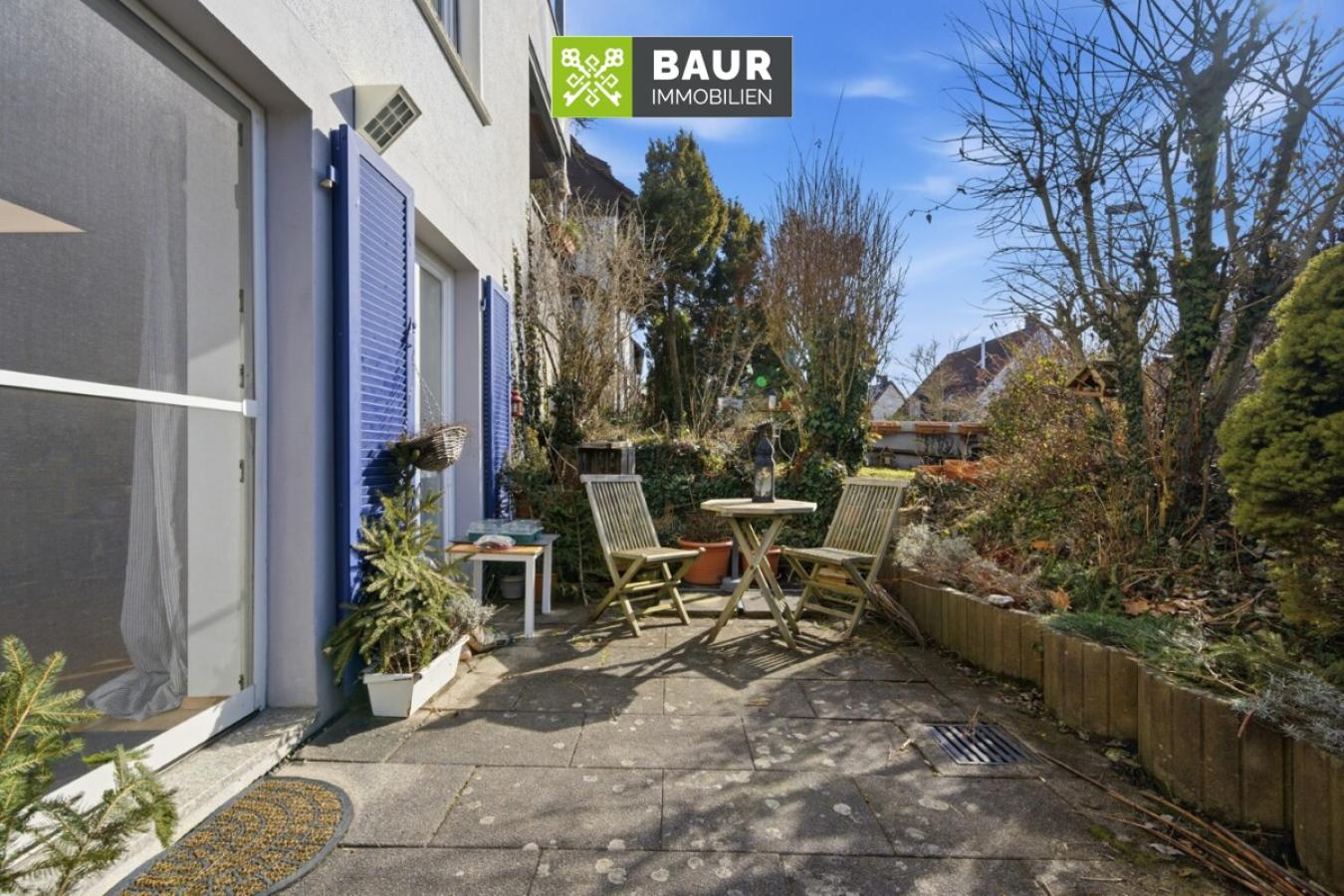 Terrasse im UG