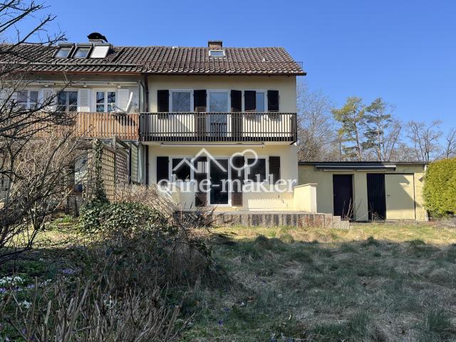 Hausansicht Garten