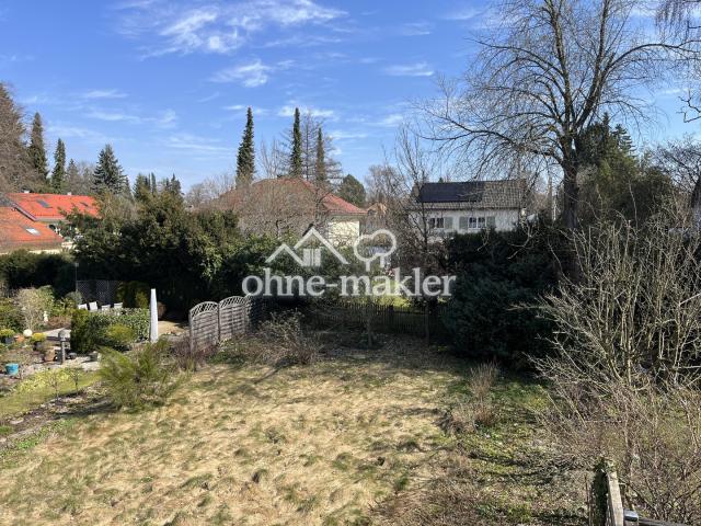 Gartenansicht vom Balkon