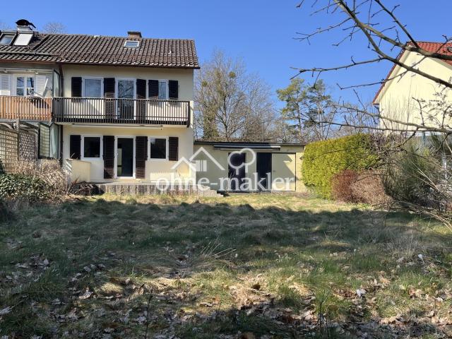 Hausansicht Garten