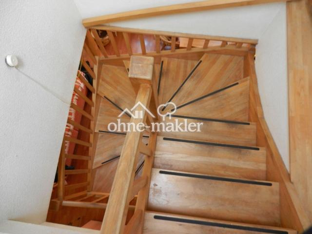 Treppe vom 4. ins 5. OG