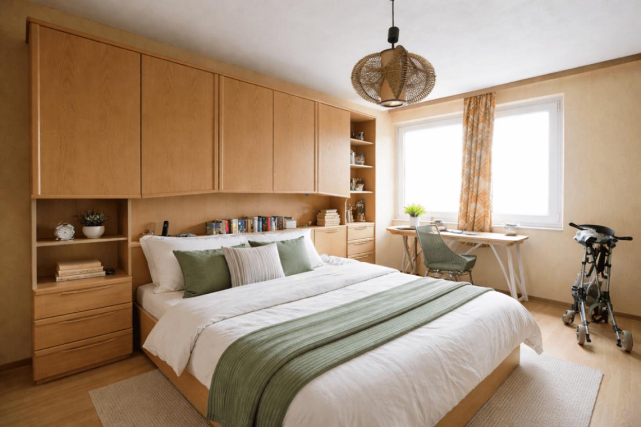 Ordentliches Schlafzimmer