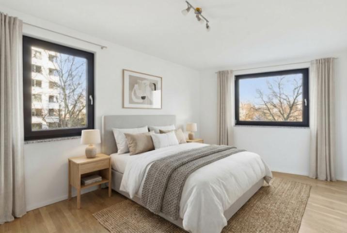 Schlafzimmer - Ansicht 1 staging