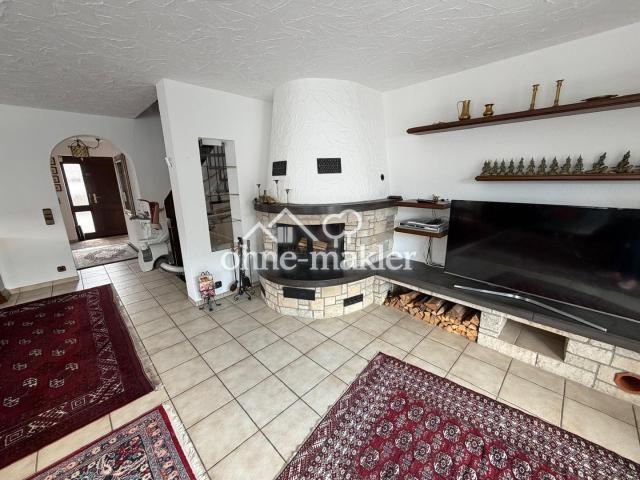 open-plan living and fire 