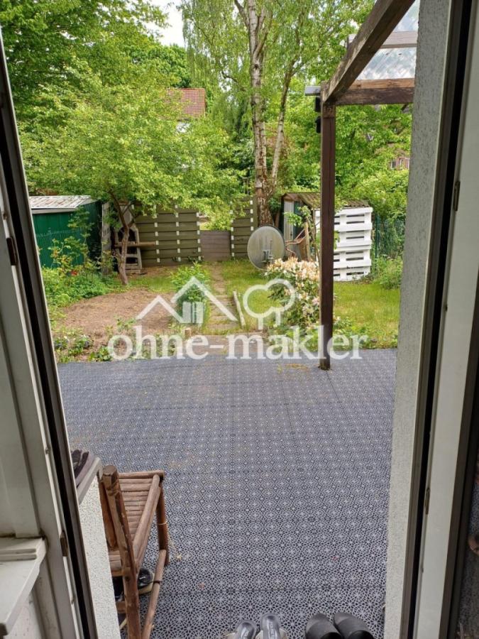 Terasse aus dem Wohnzimmer