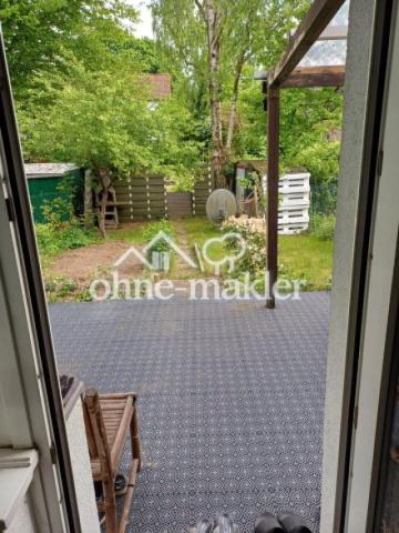 Terasse aus dem Wohnzimmer