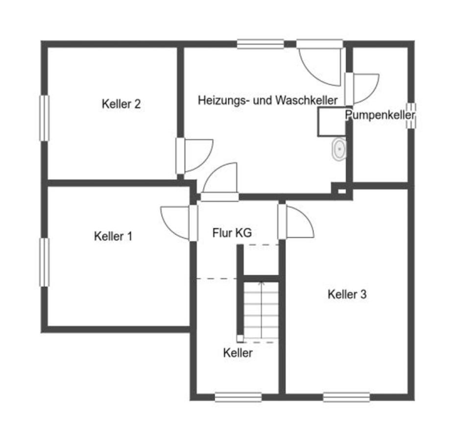 Grundriss Kellergeschoss