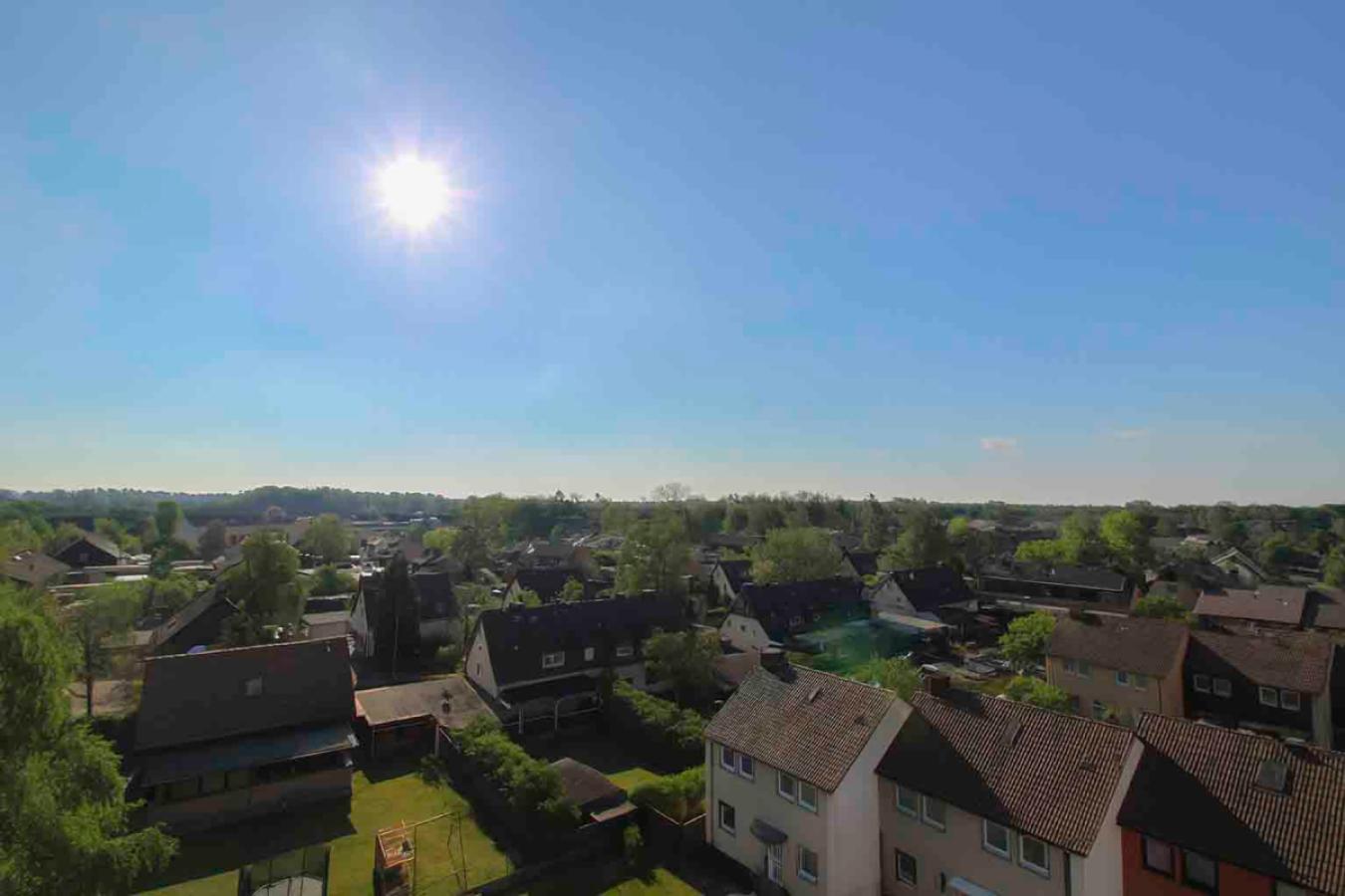 Ausblick vom Balkon