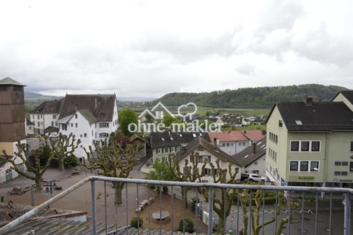 Ausblick vom Balkon (Rhein)