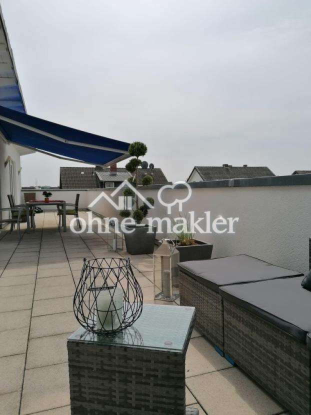 51 qm Dachterrasse