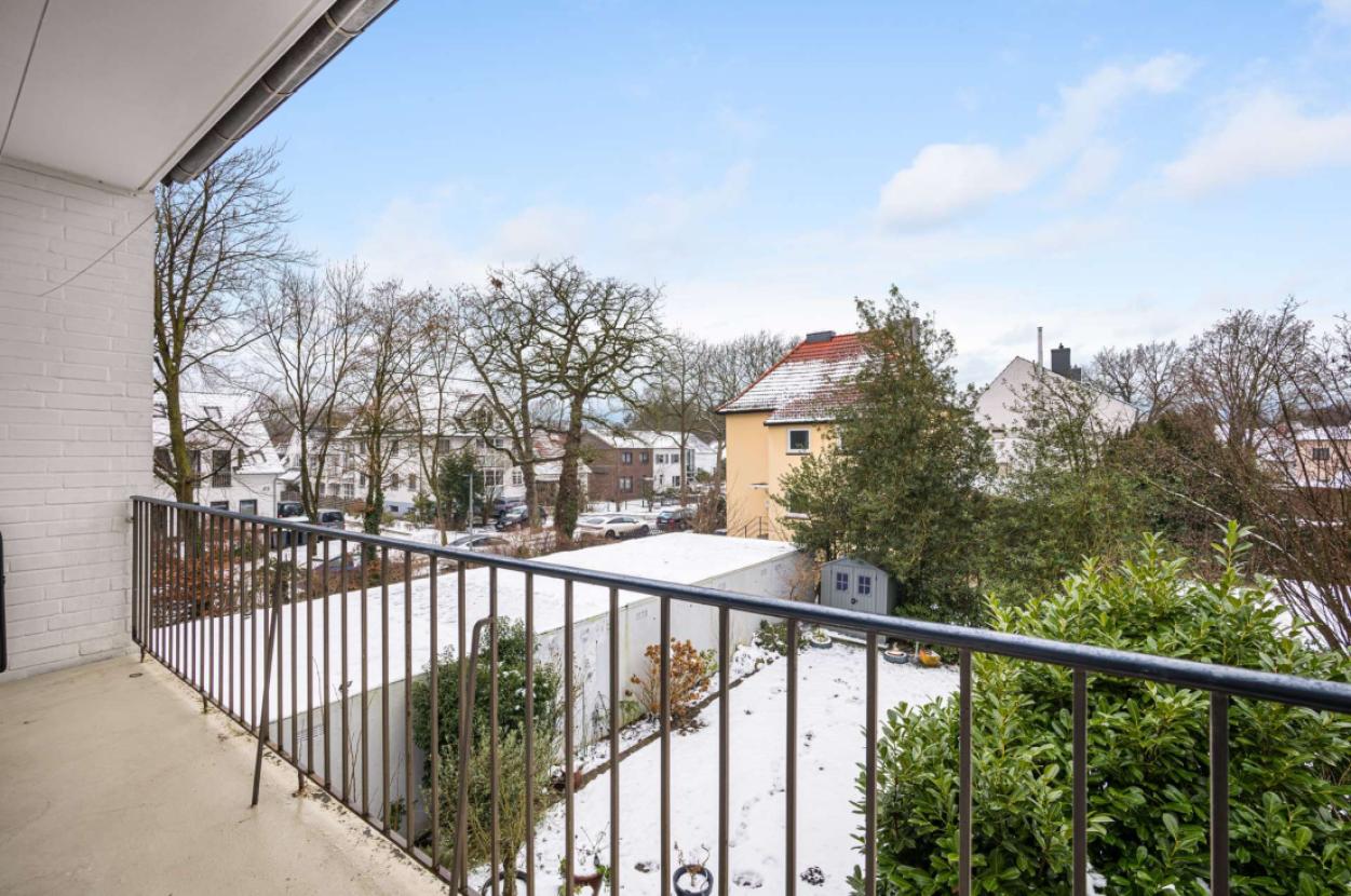Aussicht vom Balkon