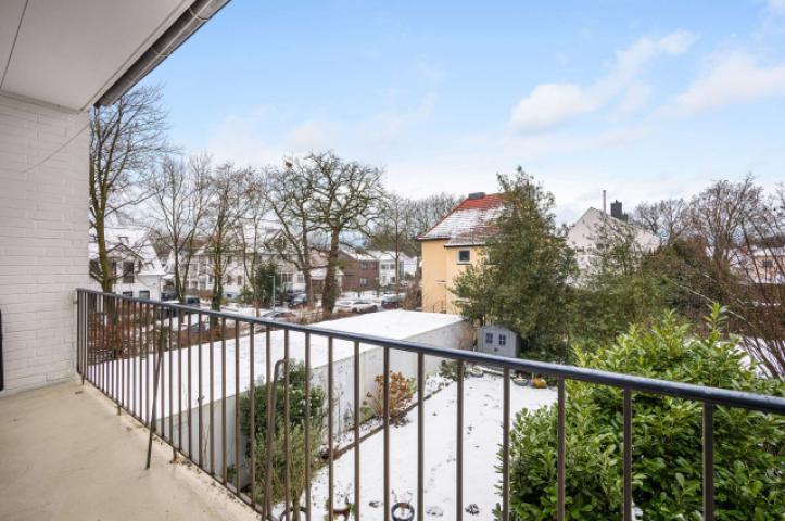 Aussicht vom Balkon
