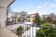 Aussicht vom Balkon