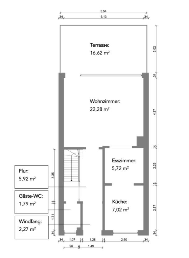 Grundriss Erdgeschoss