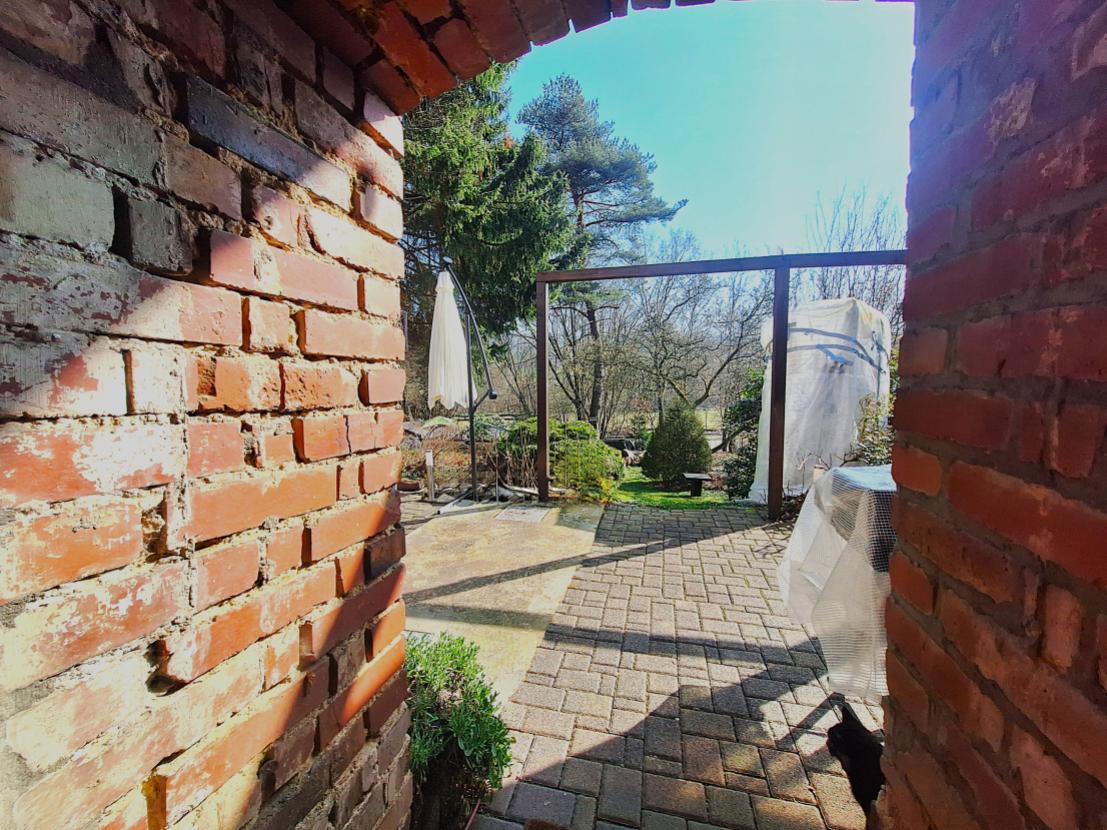 Ausgang Keller auf Terrasse