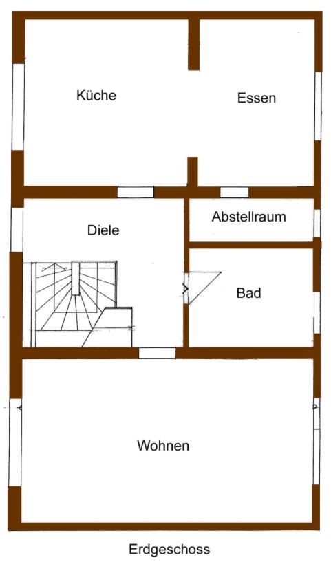 Grundriss Erdgeschoss