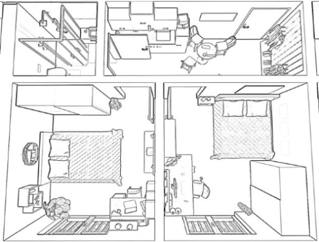Grundriss 2-ZKB-WHG r