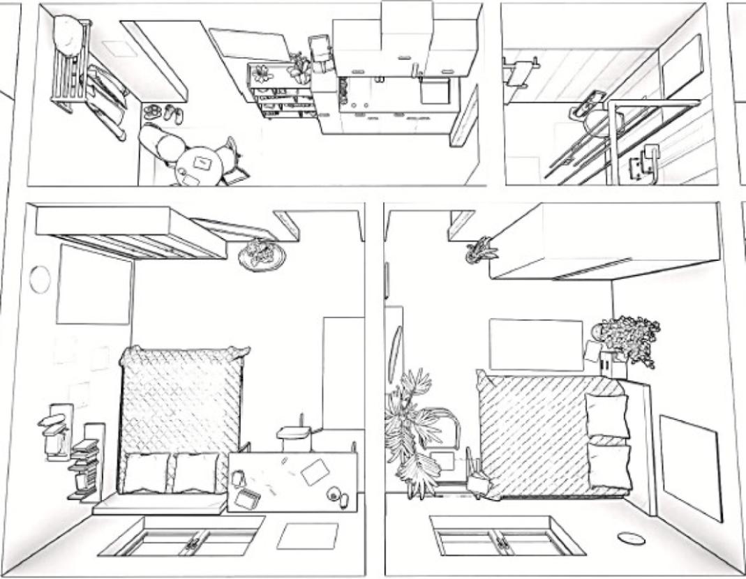 Grundriss 2-ZKB-WHG l
