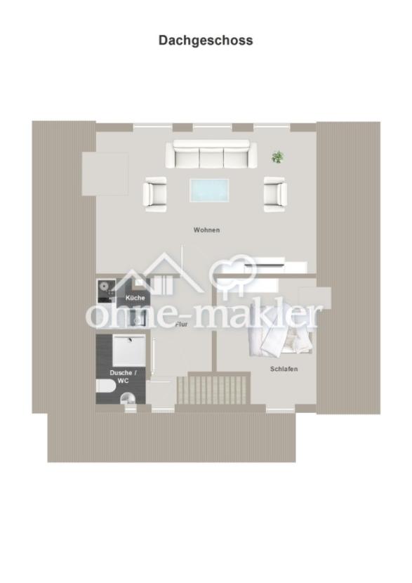 Wohnung im DG