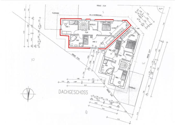 Grundriss Dachgeschoss