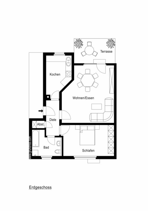 Wohnungsgrundriss