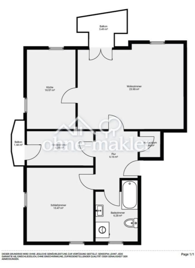 Grundriss schematisch