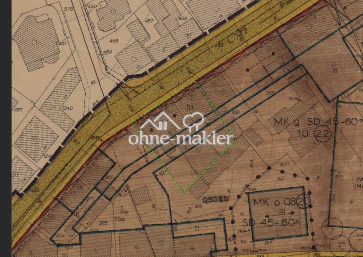 Ausschnitt Bebauungsplan