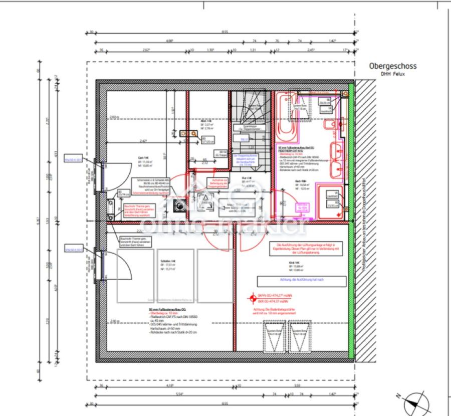 Grundriss Dachgeschoss