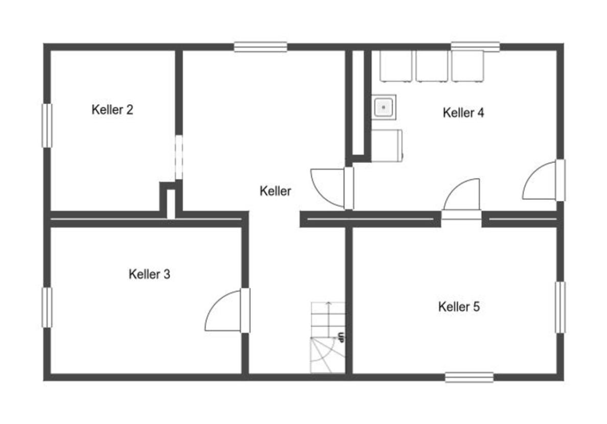 Grundriss Skizze UG