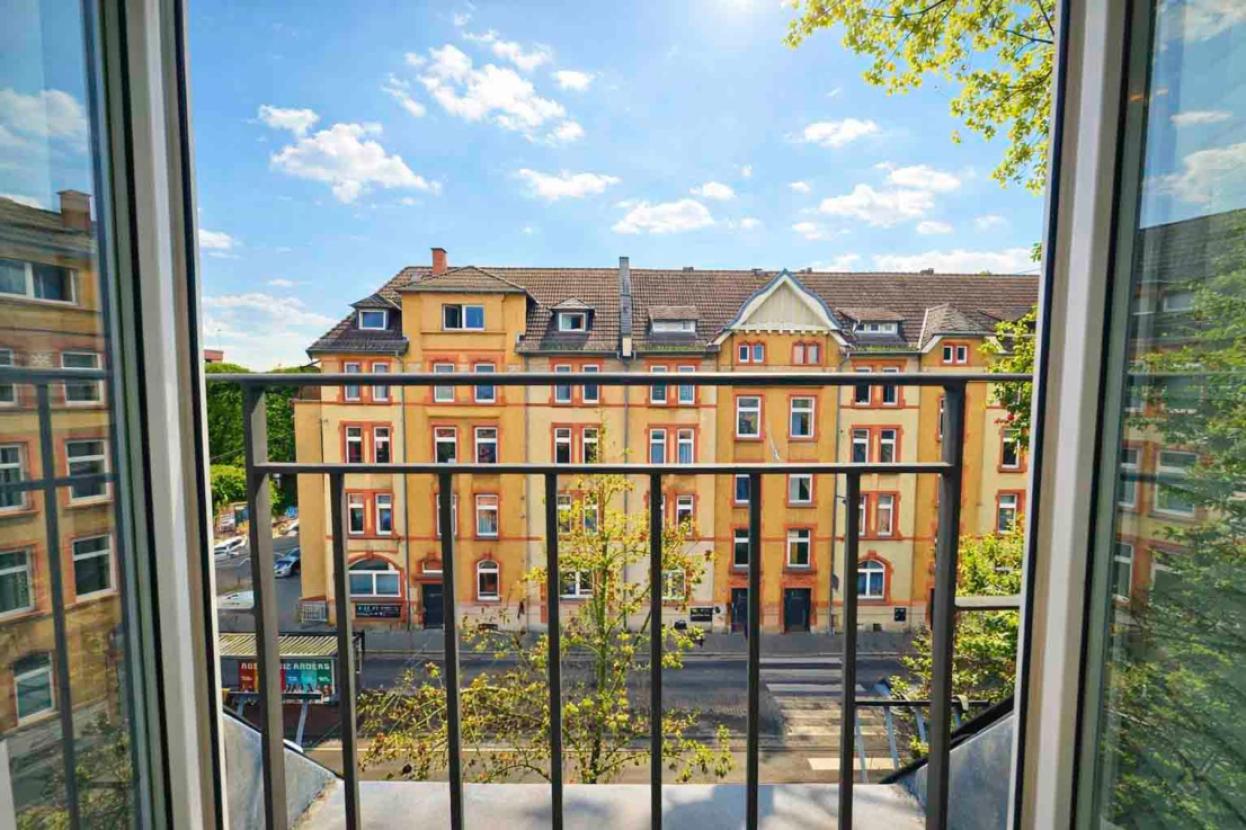 Blick aus Wohnung