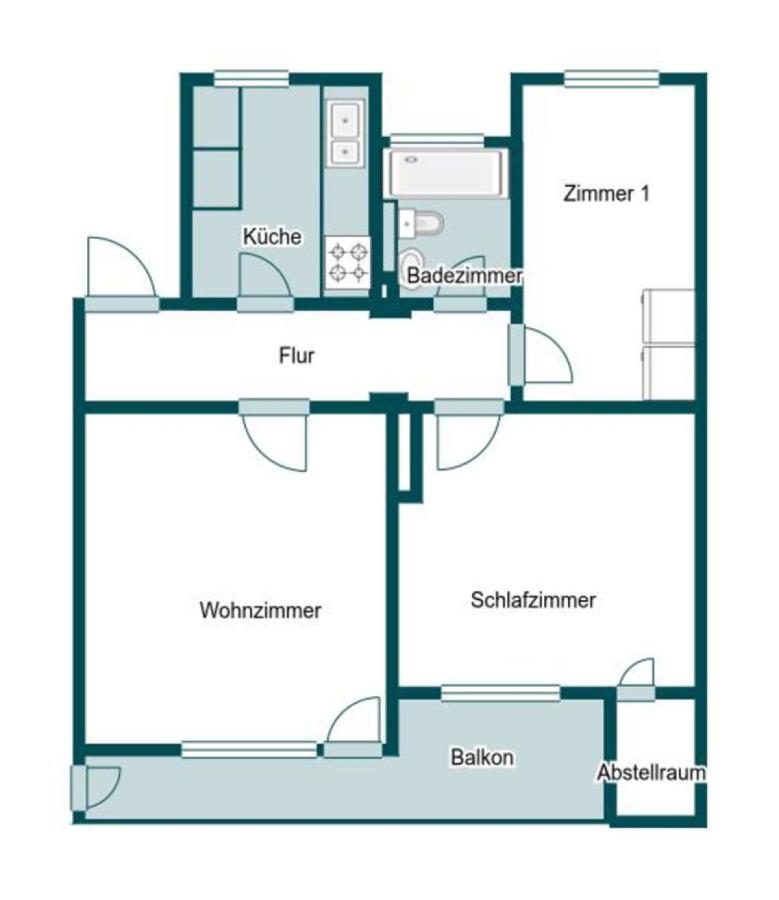 Grundriss Skizze