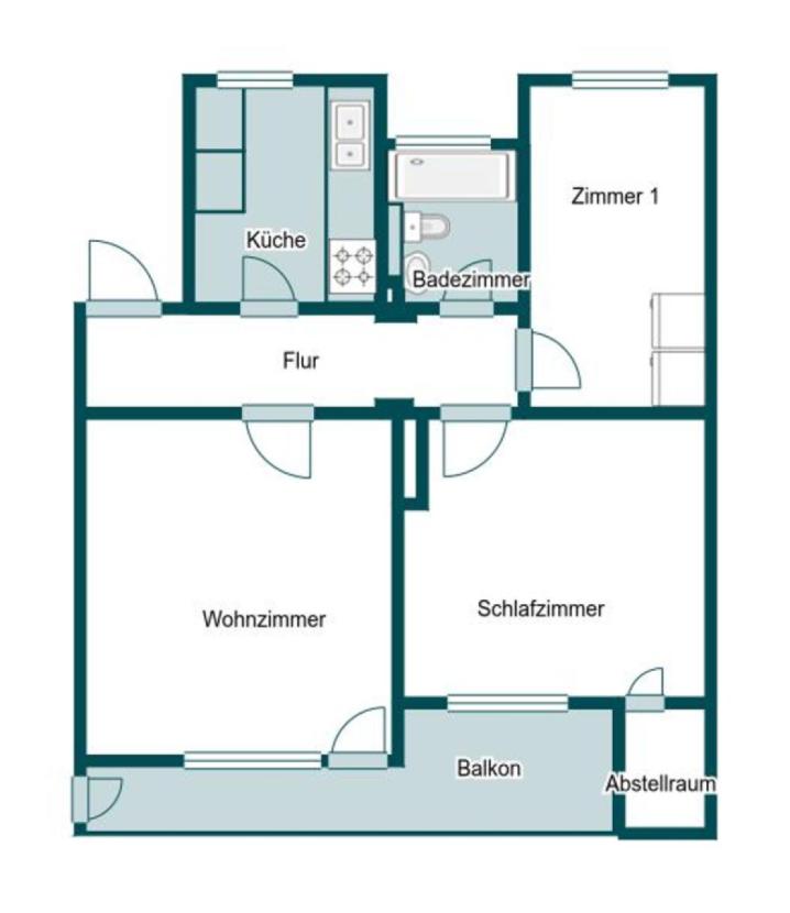 Grundriss Skizze