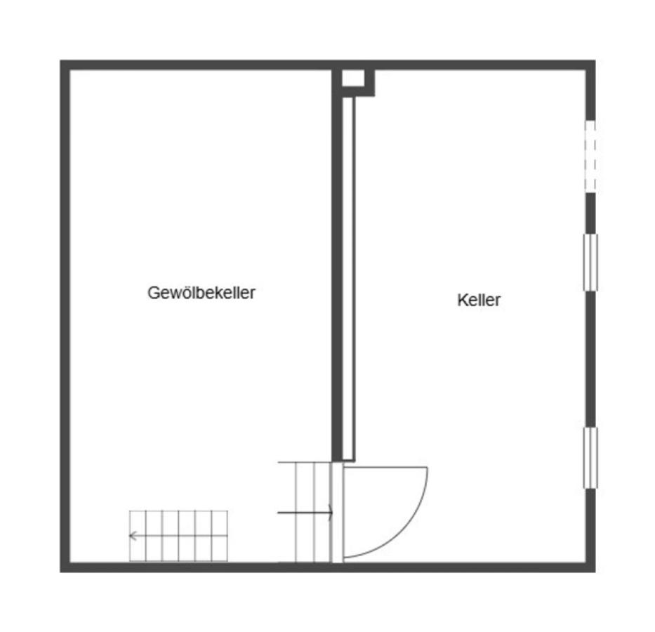 Grundriss Skizze UG