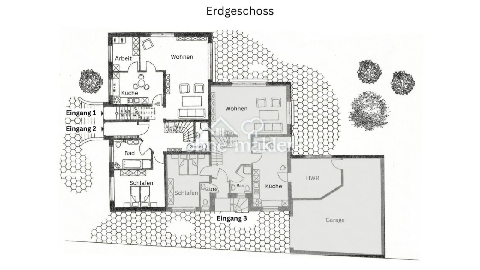 Grundriss Erdgeschoss