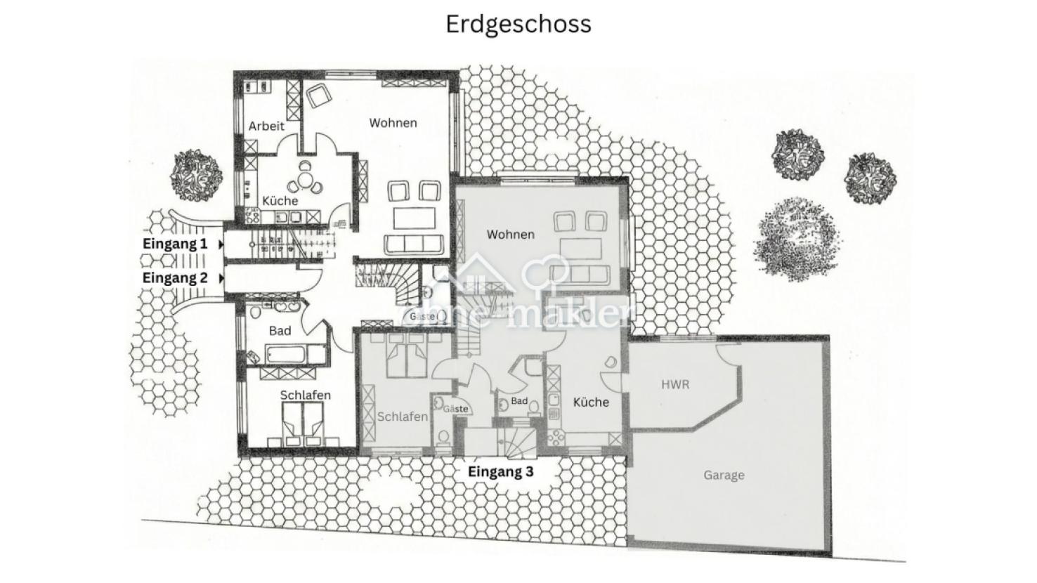 Grundriss Erdgeschoss