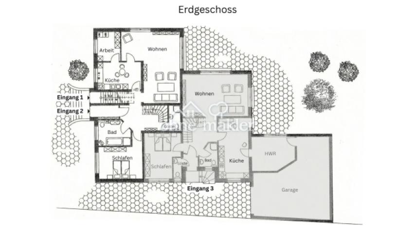 Grundriss Erdgeschoss