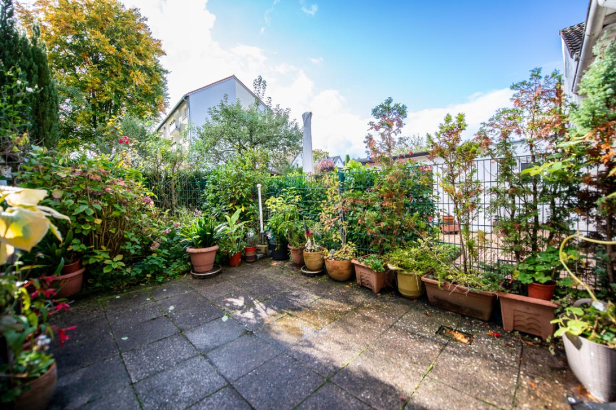 Terrasse mit Südausrichtung