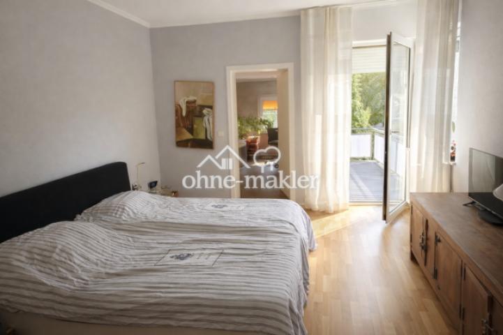 Schlafzimmer mit En-Suite-Bad