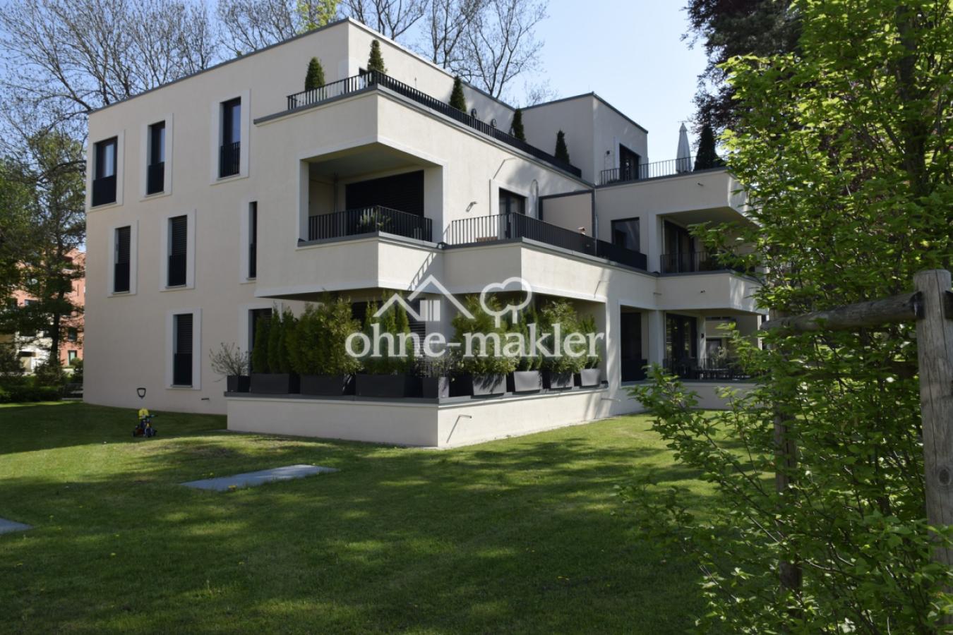 Schöne Architektur im Grünen