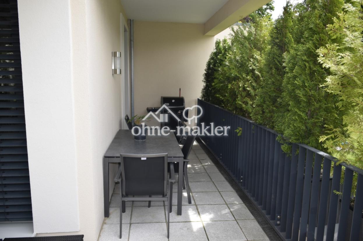 Blickgeschützte Loggia