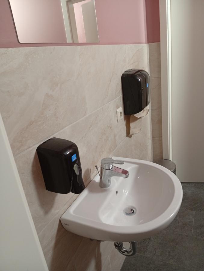 Waschbecken im Casino