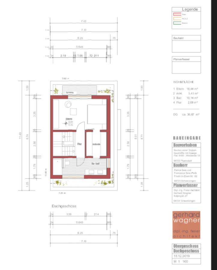 Grundriss DG